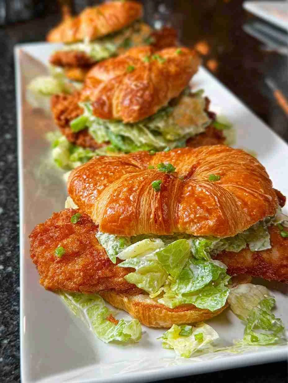 Crispy Chicken Caesar Sandwich