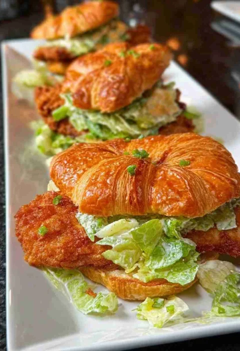 Best Crispy Chicken Caesar Sandwich Recipe Where To Find Crispy Chicken Caesar Sandwich Crispy Chicken Caesar Sandwich Nea...