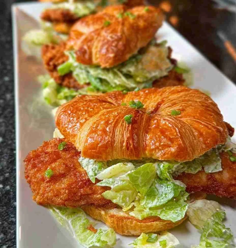 Best Crispy Chicken Caesar Sandwich Recipe Where To Find Crispy Chicken Caesar Sandwich Crispy Chicken Caesar Sandwich Nea...