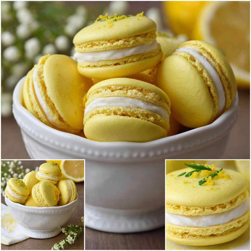 Lemon Macarons Bright, Zesty & Delightfully Elegant!