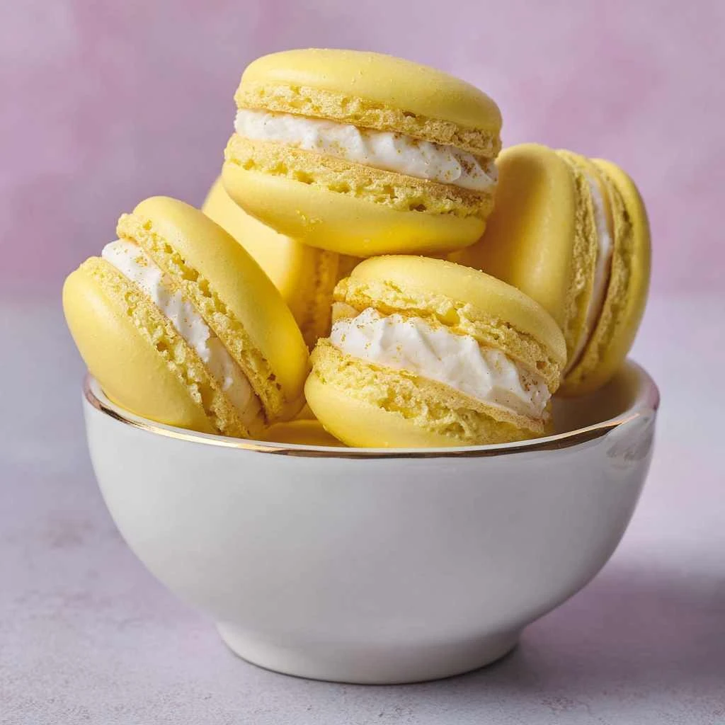 Best Lemon Macaron Recipe Lemon Macaron Filling Ideas Elegant Desserts For Parties How To Make Zesty Lemon Macarons Gourme...