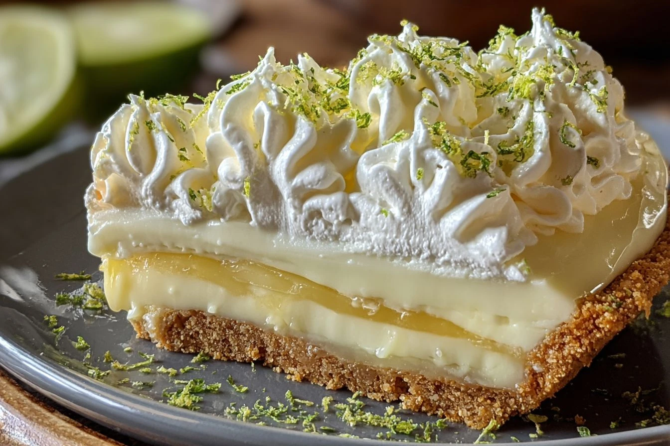 Best Lime Pie Recipe Creamy Tangy How To Make Creamy Lime Pie At Home Easy Refreshing Lime Pie Recipe Lime Pie With Whippe...
