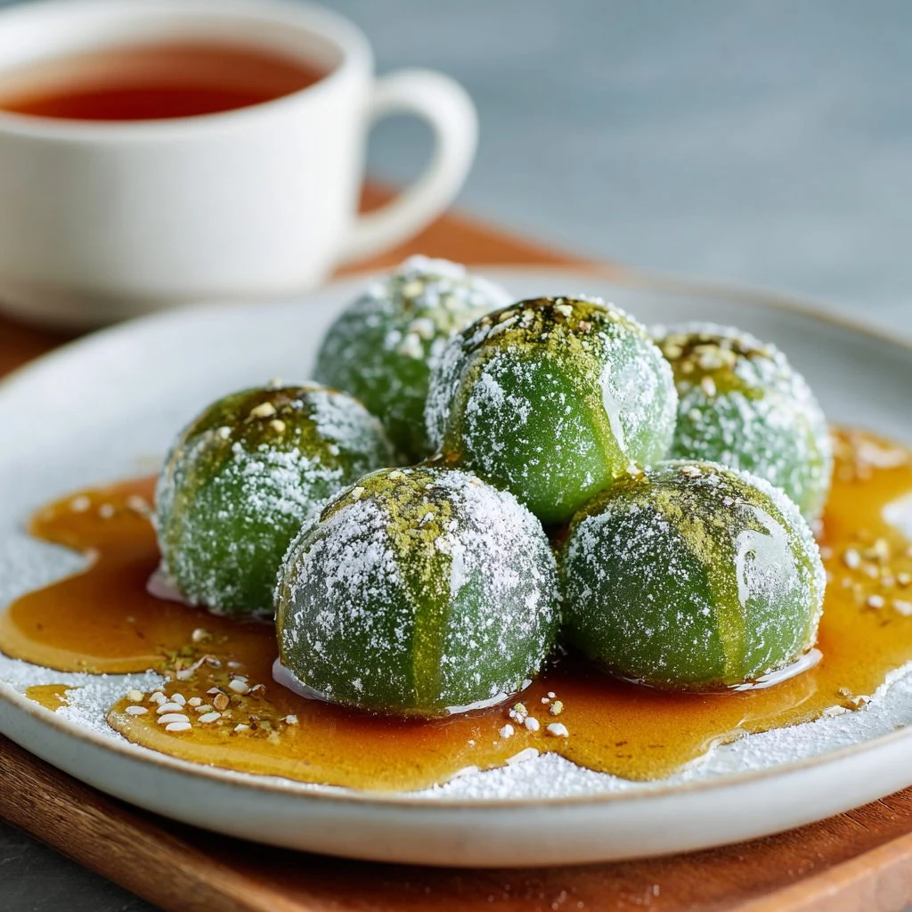 Matcha Warabi Mochi
