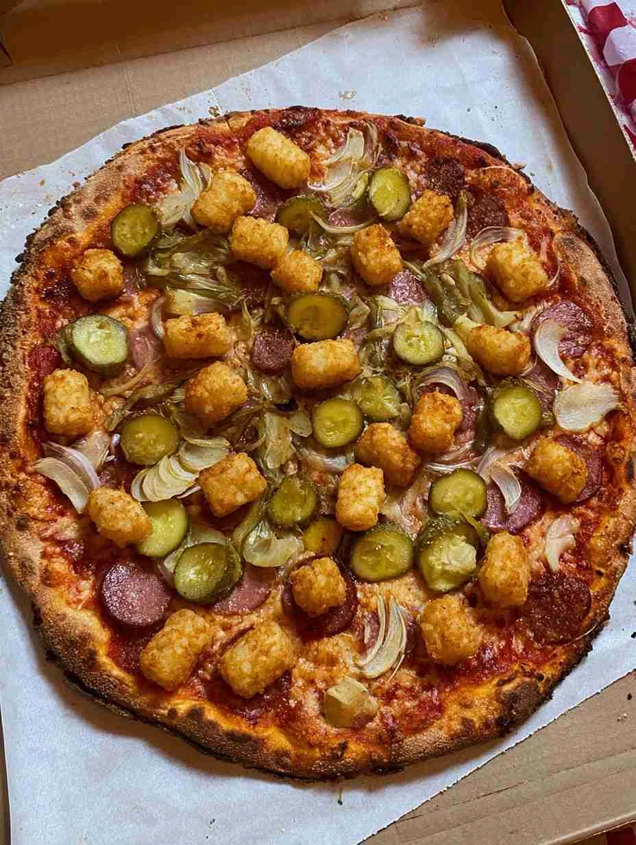 Pizza-Pommes (German Gourmet Idea)