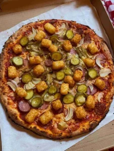 Pizza-Pommes (German Gourmet Idea)