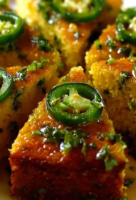 Best Spicy Jalapeno Cornbread Recipe Moist Jalapeno Cornbread Baking Tips How To Make Fluffy Jalapeno Cornbread Jalapeno C...