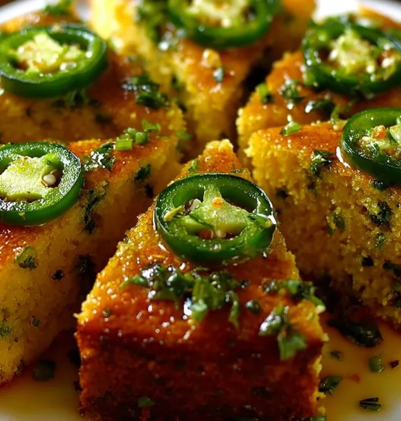 Best Spicy Jalapeno Cornbread Recipe Moist Jalapeno Cornbread Baking Tips How To Make Fluffy Jalapeno Cornbread Jalapeno C...