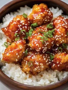 Sweet and Spicy Crispy Chicken