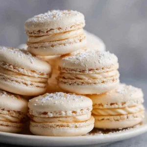 Vanilla Macarons Classic, Creamy & Elegantly Sweet!