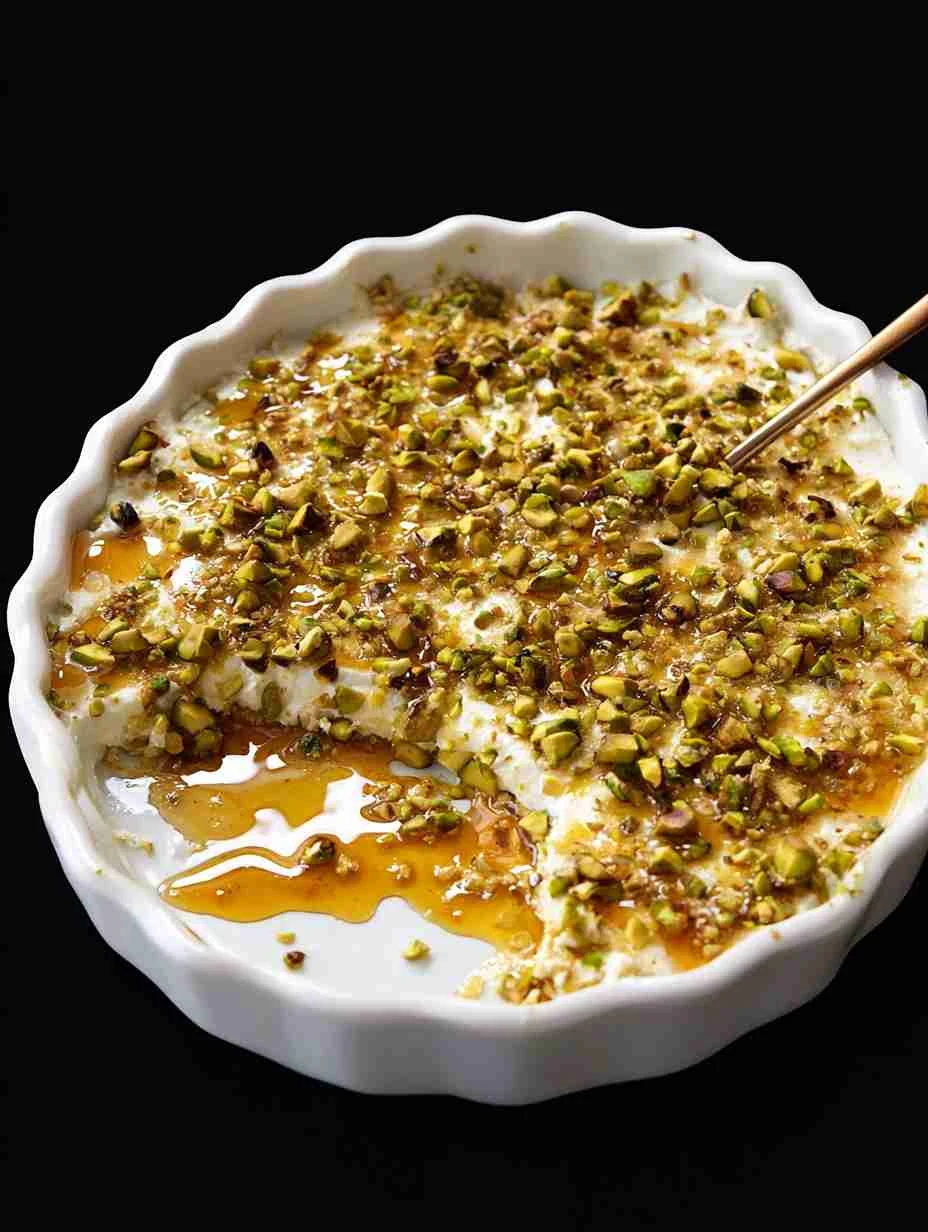 Boursin Appetizer with Pistachios and Honey