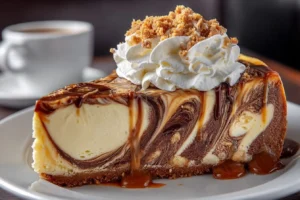 Caramel Chocolate Coffee Cheesecake