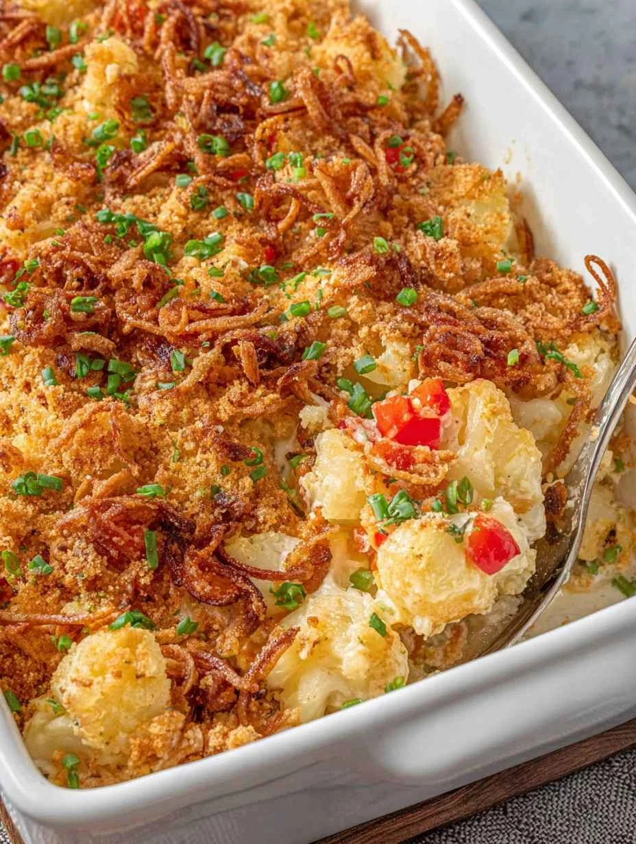 Cauliflower casserole