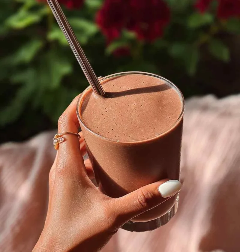 Chocolate Cherry Smoothie Recipe Best Chocolate Cherry Smoothie Healthy Chocolate Cherry Smoothie Vegan Chocolate Cherry S...