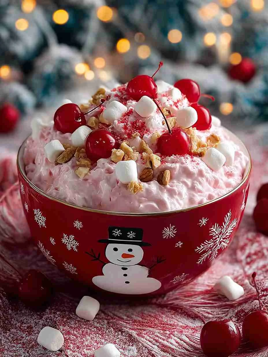 Christmas Cherry Fluff: A Delightful Holiday Treat!