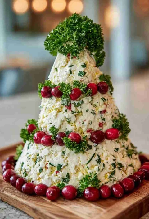 Christmas Tree Cheese Ball Recipe Festive Cheese Ball Ideas For Christmas How To Make A Christmas Tree Cheese Ball Christm...