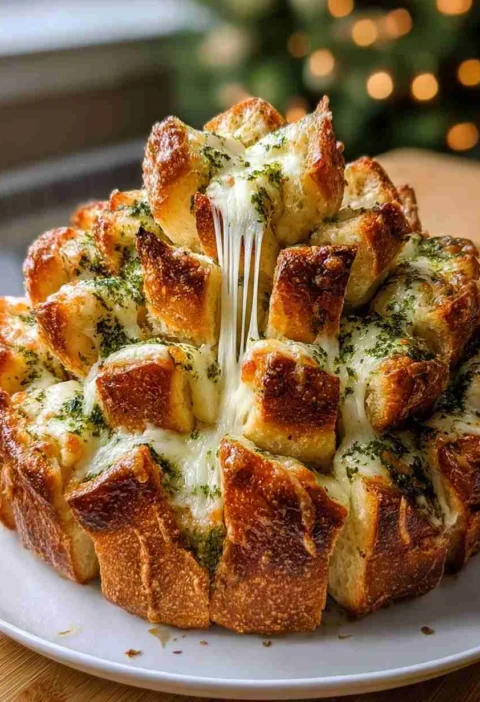 Christmas Tree Pull Apart Bread Recipe Festive Pull Apart Bread Ideas Christmas Tree Bread With Festive Flavors Best Chris...