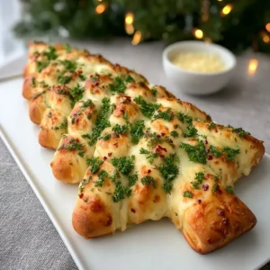 Christmas Tree Pull Apart Bread