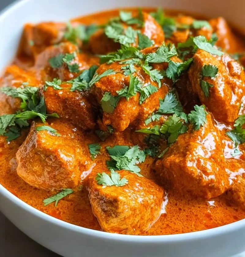 Easy 5-ingredient Slow Cooker Butter Chicken Best Slow Cooker Butter Chicken Recipe Simple Butter Chicken Slow Cooker Reci...