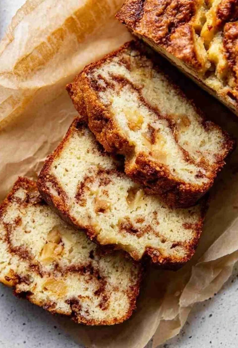 Easy Apple Cinnamon Bread Recipe Homemade Apple Cinnamon Bread Best Apple Cinnamon Bread Recipe Easy Moist Apple Bread Rec...