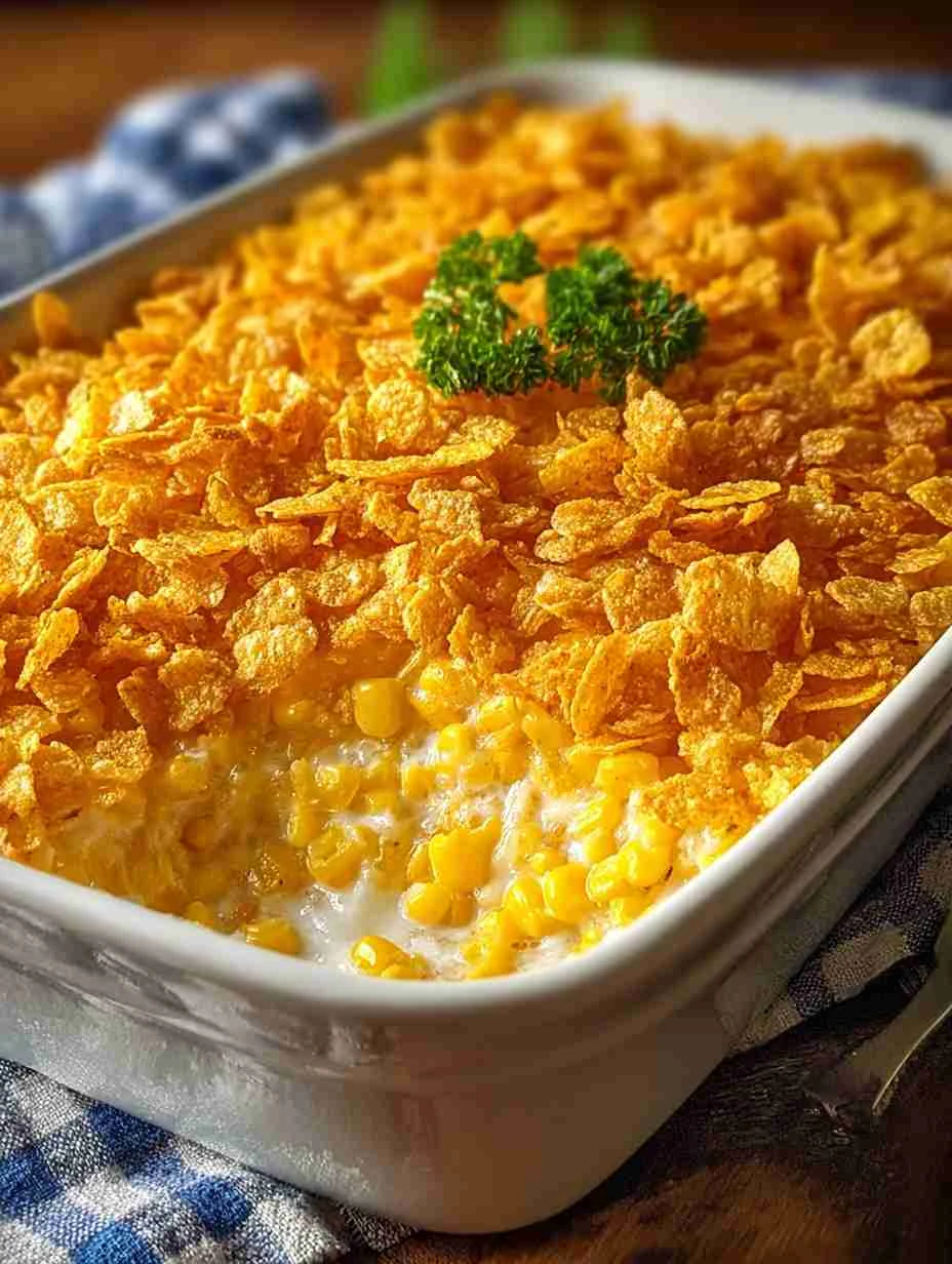 Easy Cheesy Cream Cheese Corn Casserole Recipe Best Cream Cheese Corn Casserole Cheesy Corn Bake With Cream Cheese Slow Co...