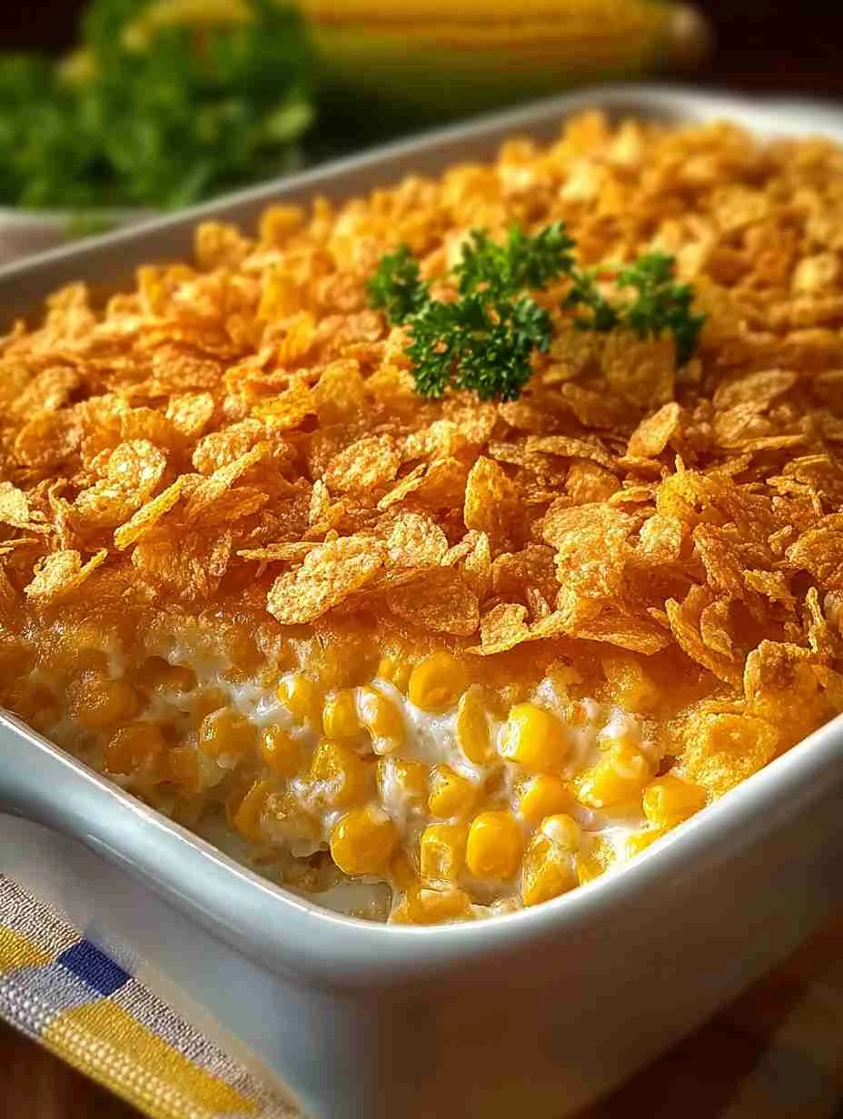 Easy Cheesy Cream Cheese Corn Casserole Recipe Best Cream Cheese Corn Casserole Cheesy Corn Bake With Cream Cheese Slow Co...