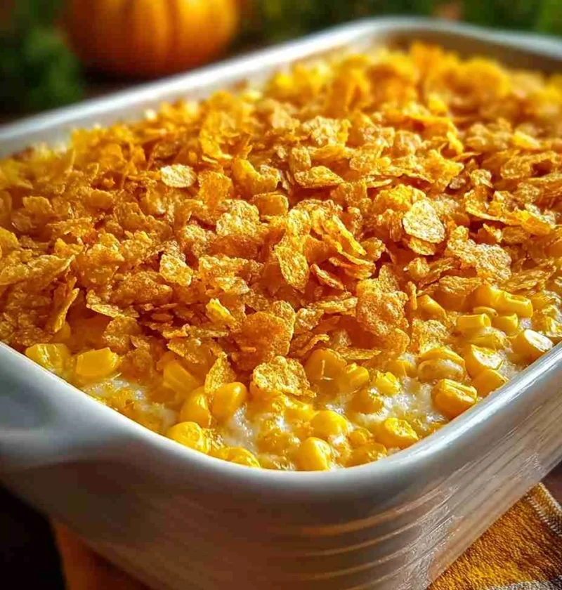 Easy Cheesy Cream Cheese Corn Casserole Recipe Best Cream Cheese Corn Casserole Cheesy Corn Bake With Cream Cheese Slow Co...