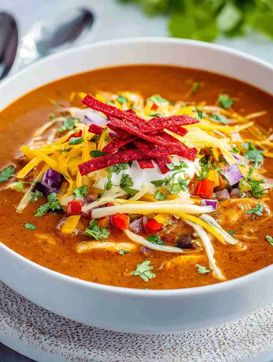 Chicken Enchilada Soup Recipe