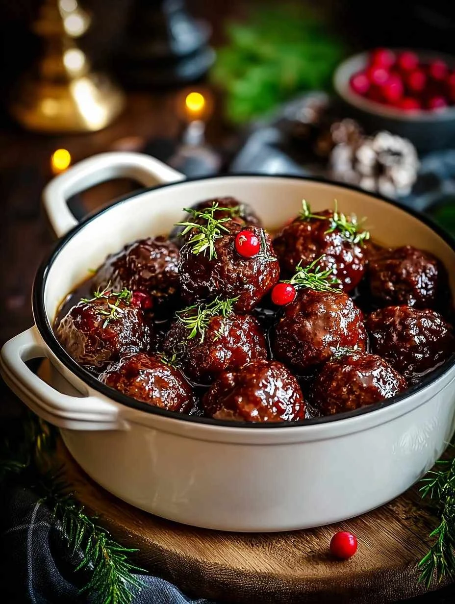 Easy Christmas Meatball Recipes Best Meatballs For Holiday Parties Festive Meatball Appetizers Christmas Gluten-free Chris...