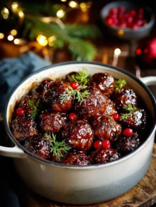 Irresistible Christmas Meatballs for Festive Gatherings
