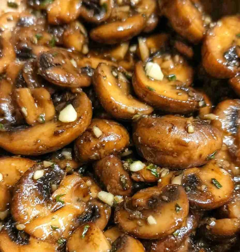 Easy Herbed Mushrooms Recipe Quick White Wine Mushrooms Side Dish Best Holiday Side Dishes With Mushrooms How To Cook Mush...