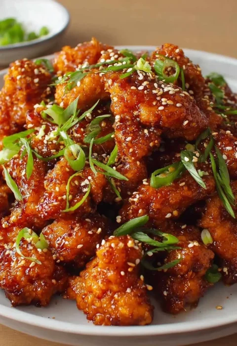 Easy Honey Sesame Chicken Recipe Healthy Honey Sesame Chicken Quick Sweet Sticky Chicken Recipe Low-calorie Honey Sesame C...