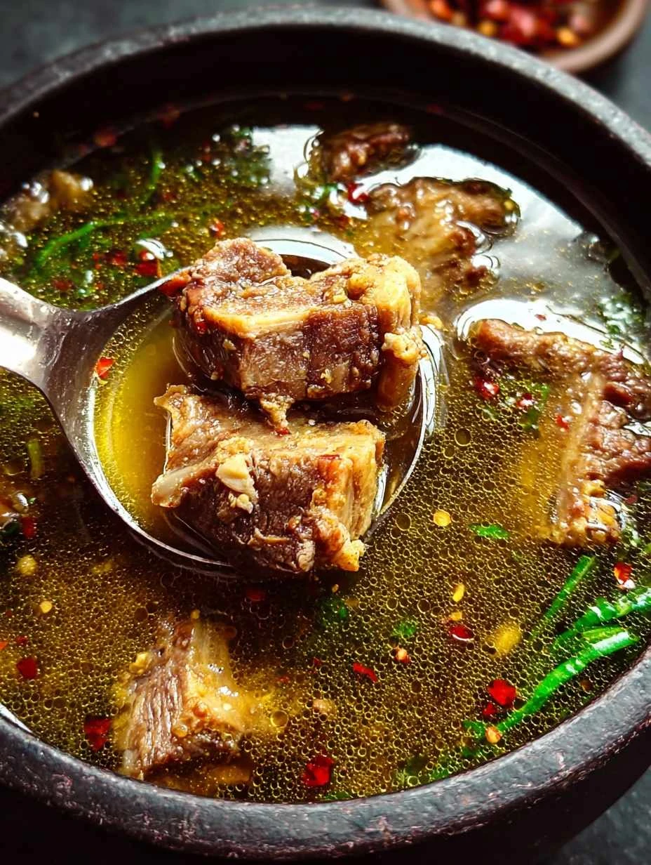 Easy Indian Mutton Bone Broth Soup Recipe Homemade Mutton Bone Broth Benefits How To Make Spicy Mutton Broth Indian Style ...