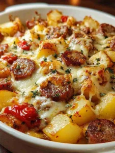 Italian Sausage and Potato Casserole