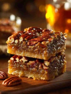 Simple Pecan Pie Bars
