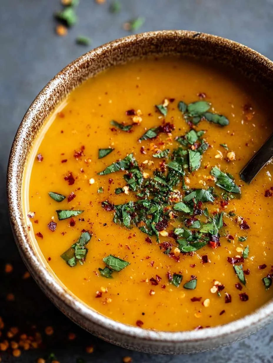 Hearty Red Lentil & Carrot Soup: Easy, Healthy Comfort!