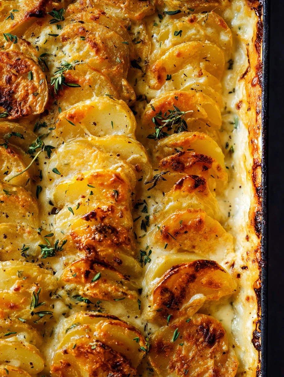 Easy Scalloped Potatoes Recipe Homemade Scalloped Potatoes With Cheese Best Scalloped Potatoes For Holidays Gluten-free Sc...