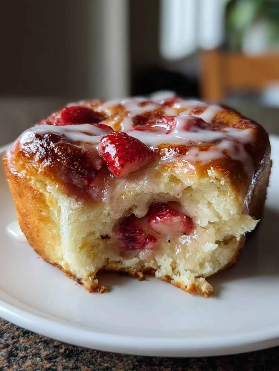 Heavenly Strawberry Cinnamon Rolls in Just 8 Steps