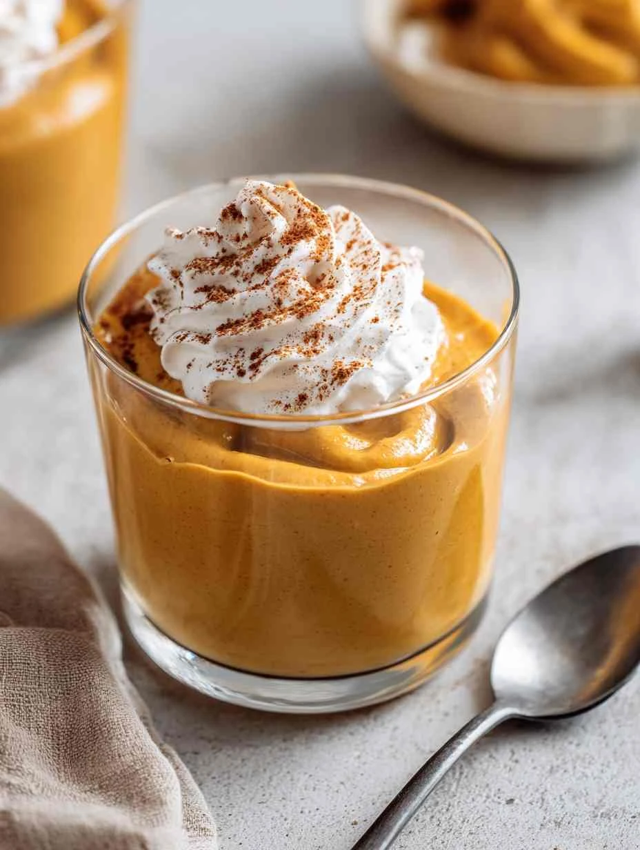 15 Min Vegan Pumpkin Pudding