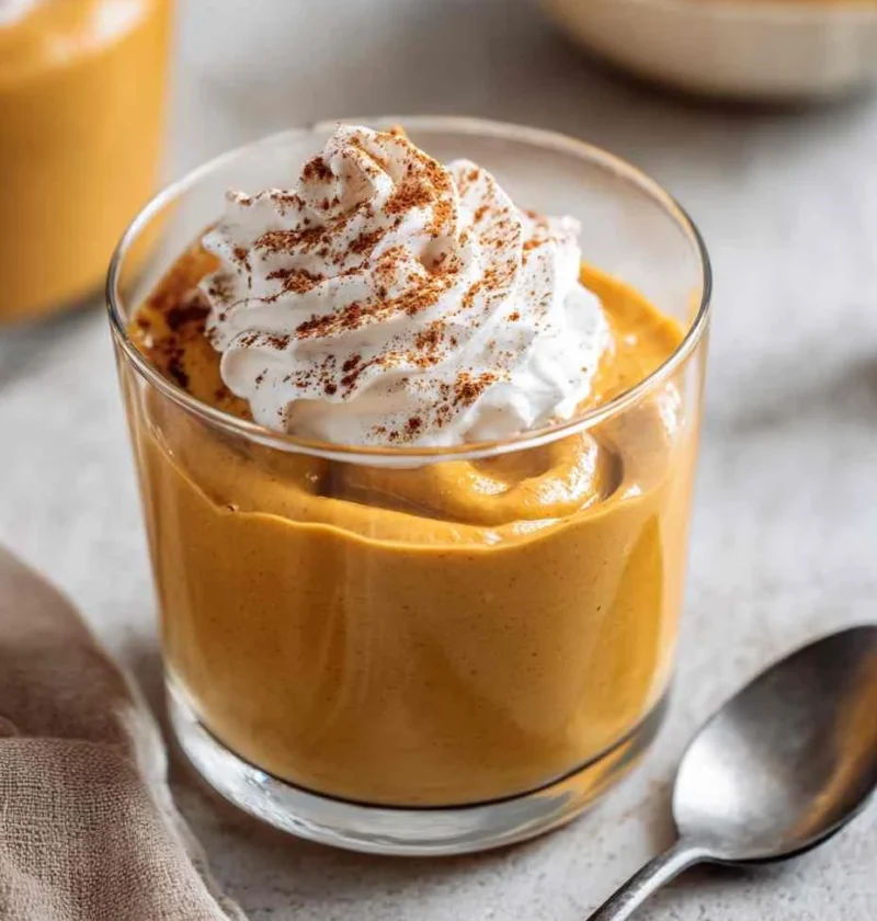 Easy Vegan Pumpkin Pudding Recipe Quick 15 Minute Pumpkin Dessert Low-calorie Vegan Pumpkin Pudding Gluten-free Vegan Pump...