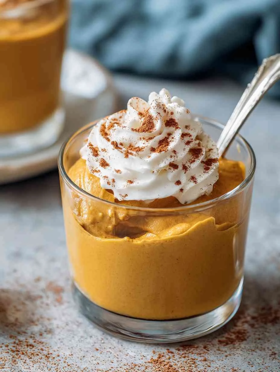Easy Vegan Pumpkin Pudding Recipe Quick 15 Minute Pumpkin Dessert Low-calorie Vegan Pumpkin Pudding Gluten-free Vegan Pump...
