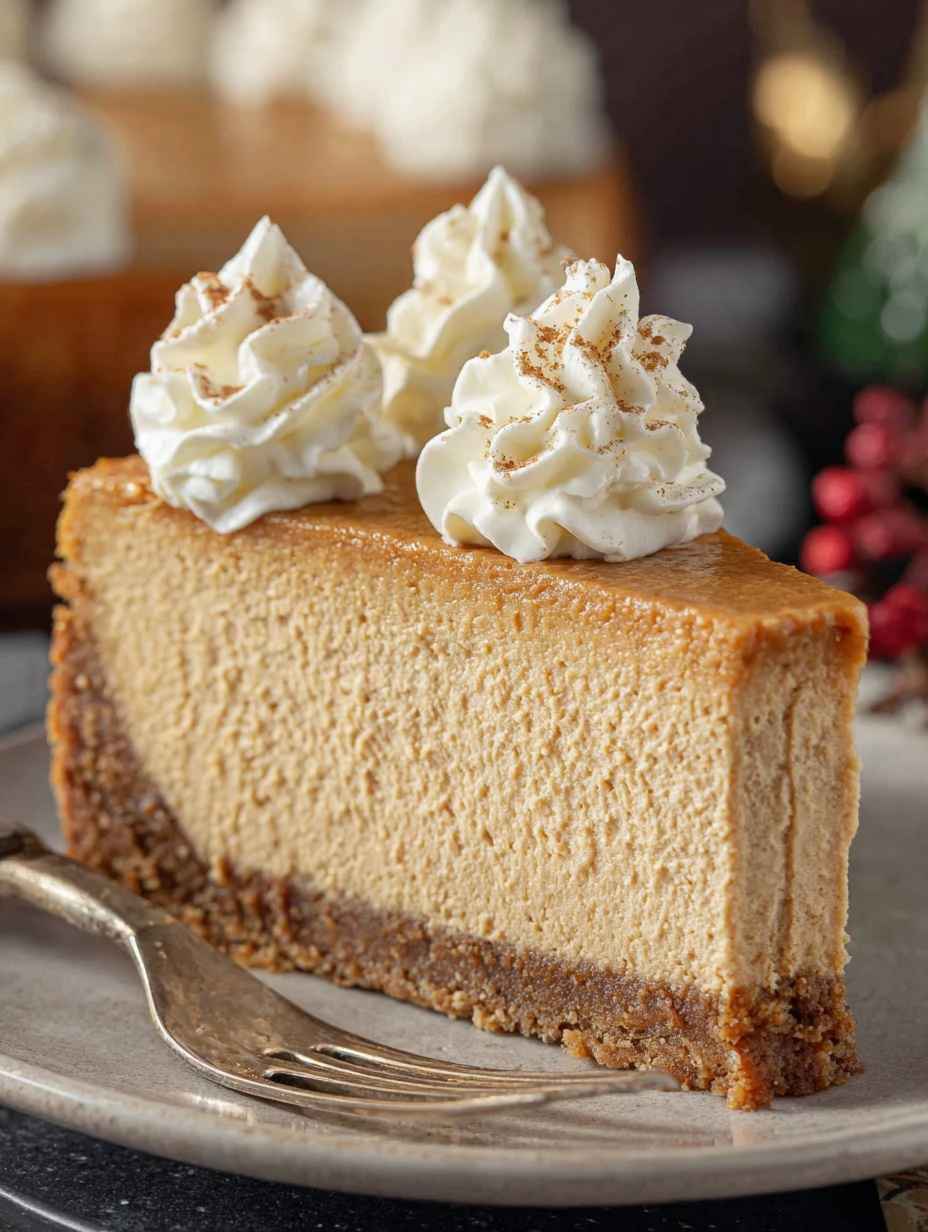 Gingerbread Cheesecake