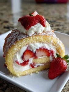 Heavenly Strawberry Shortcake Cheesecake Rolls in 8 Simple Steps