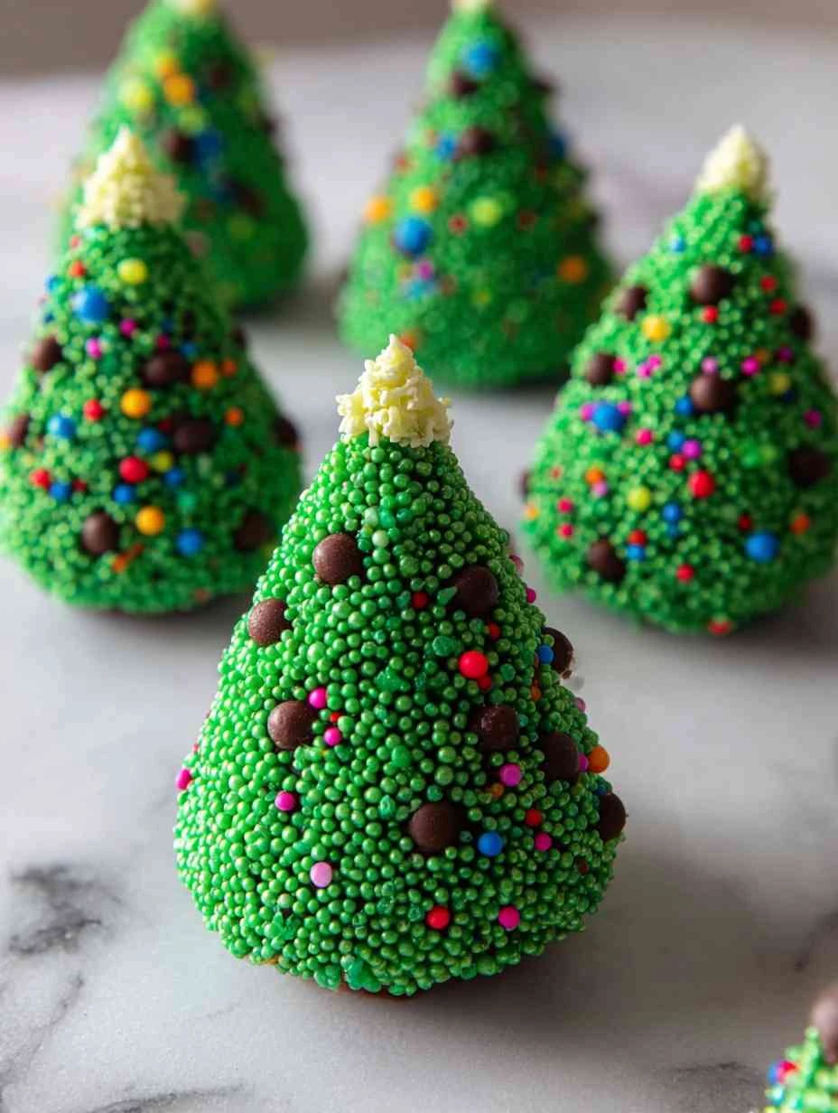 Homemade Christmas Tree Cake Balls Recipe Easy Christmas Tree Cake Pop Tutorial DIY Holiday Cake Balls Ideas Magical Chris...