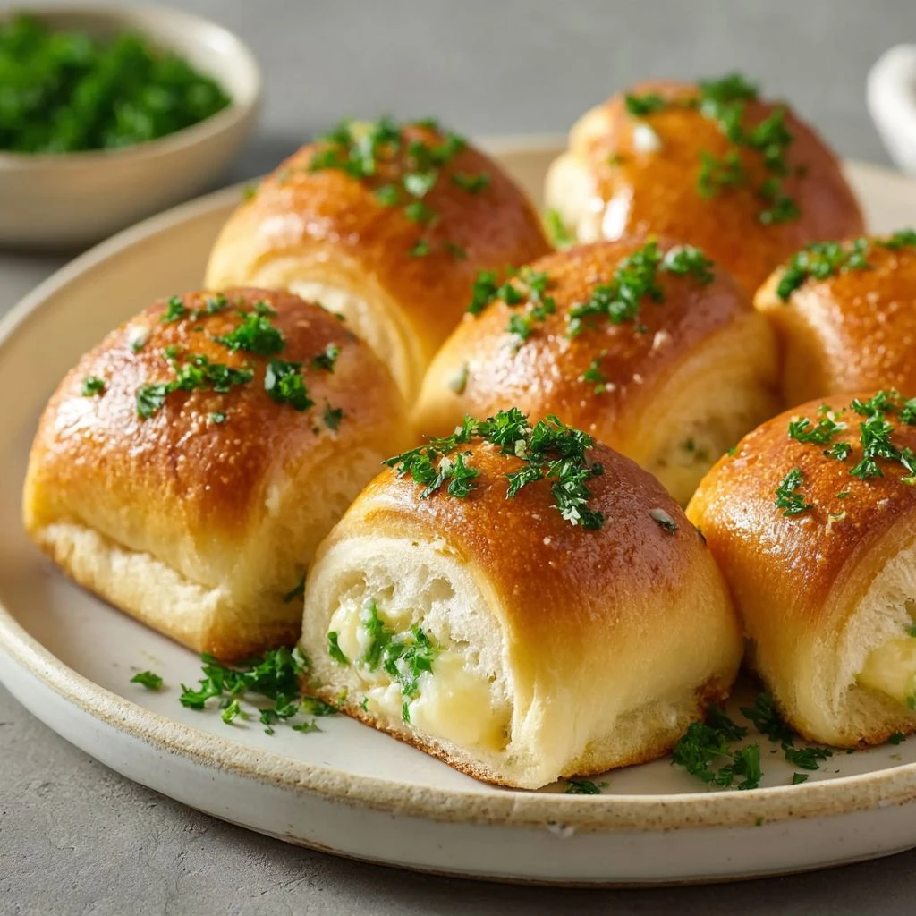 Garlic Butter Crescent Roll Bites