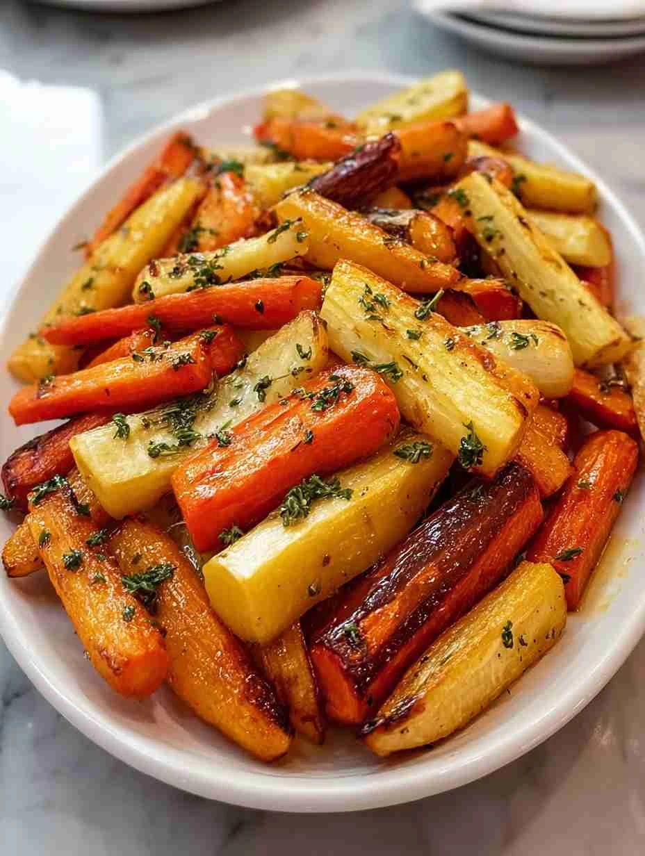Honey Roasted Carrots and Parsnips: A Sweet and Savory Christmas Side