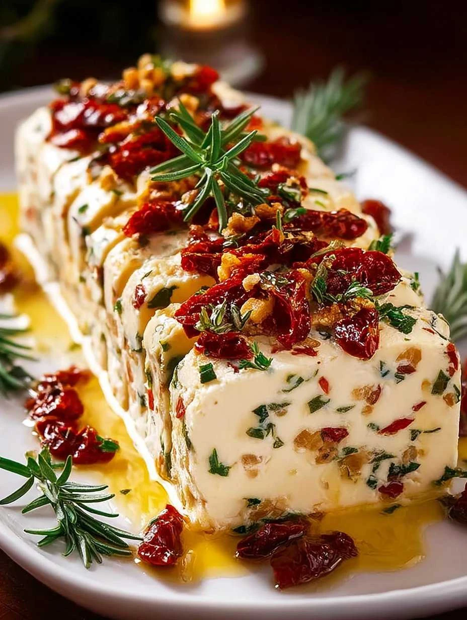 Italian Cheese Log: A Festive Delight for Every Gathering