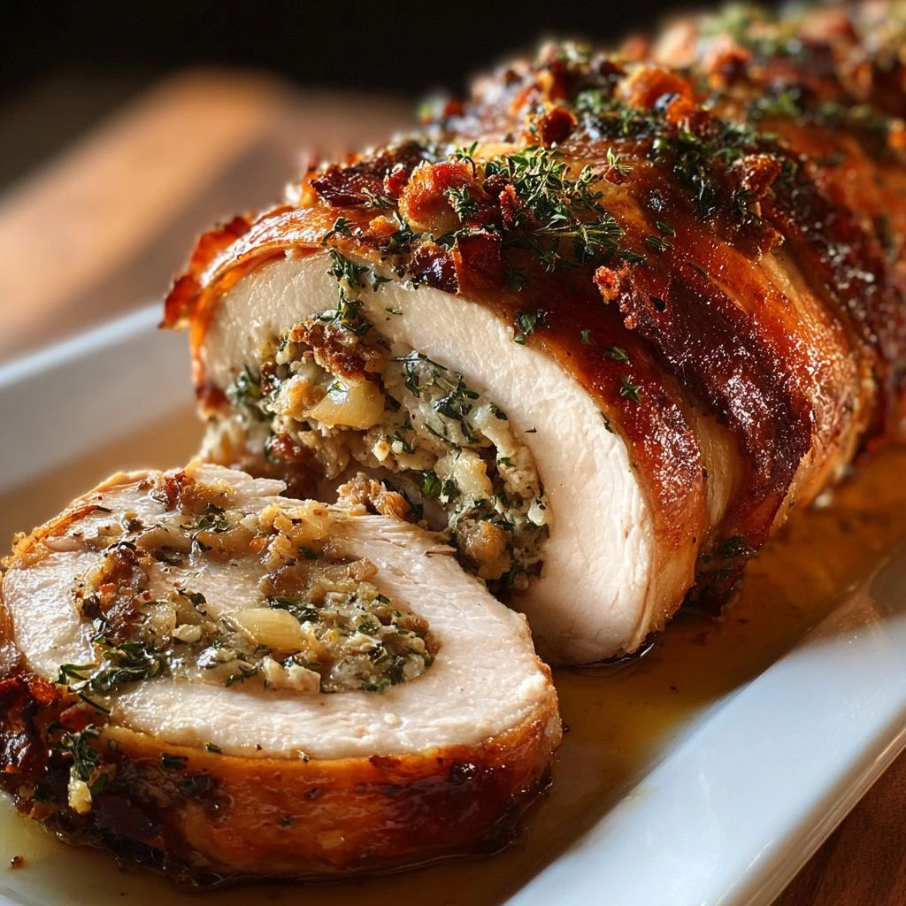 Juicy Turkey Roulade Recipe For 8 Best Thanksgiving Turkey Roulade Ideas How To Make Juicy Turkey Roulade Easy Turkey Roul...