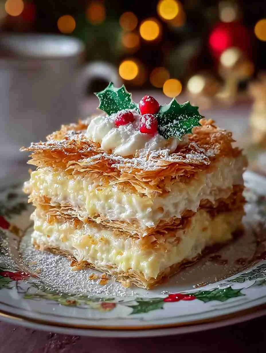 No-bake Coconut Lasagna Christmas Recipe Easy Christmas Coconut Lasagna Dessert How To Make No-bake Coconut Lasagna No-bak...