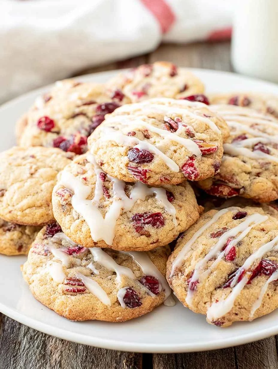 Old-Fashioned Cranberry Pecan Cookies