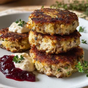 Crispy Turkey Cakes Transform Thanksgiving Leftovers in 30 Minutes